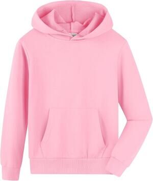 NWT New Spring & Gege Pink Soft Knit Pullover Hoodie Sweatshirt Youth Size Large